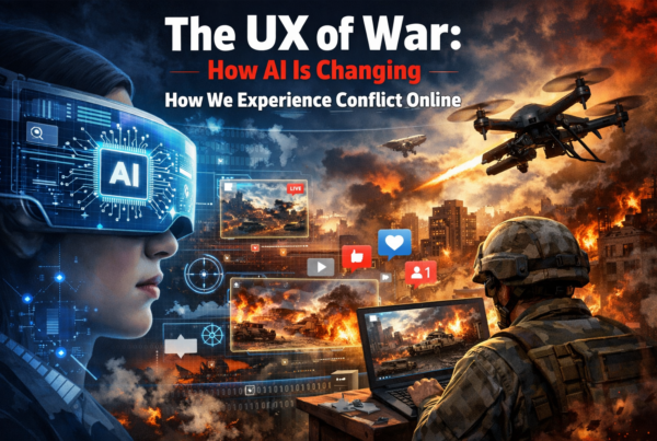 The UX of War: How AI Is Changing How We Experience Conflict Online