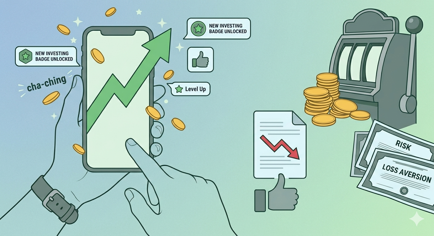 The “Slot Machine” Effect: How Gamified UI Design is Changing Retail Investor Behavior